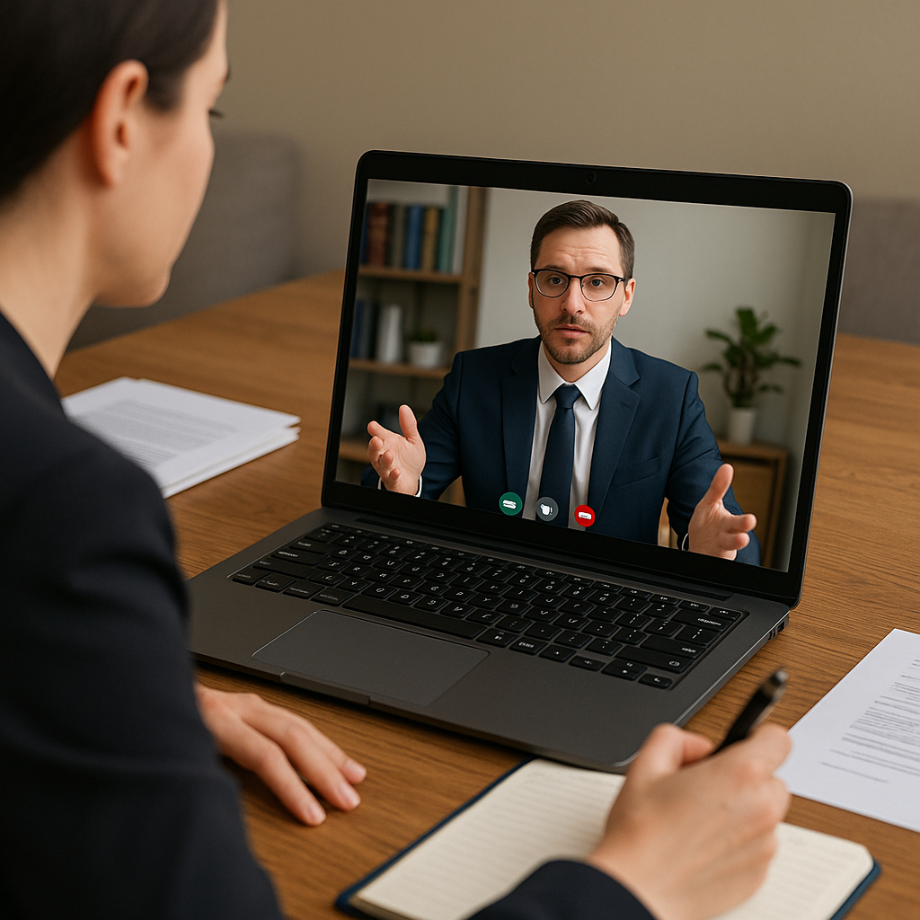 conciliación por videollamada